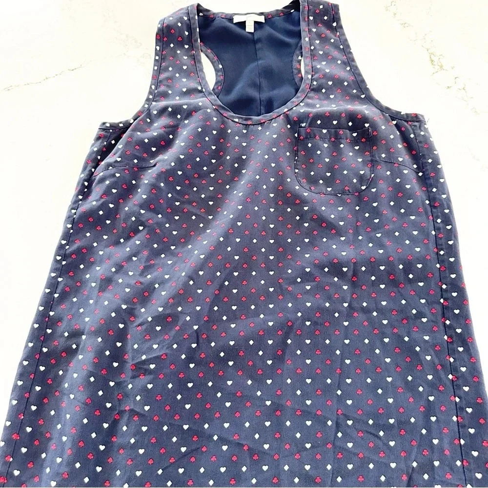 Joie Peri B | Playing Cards | 100% Silk Dress | S - Picture 4 of 9